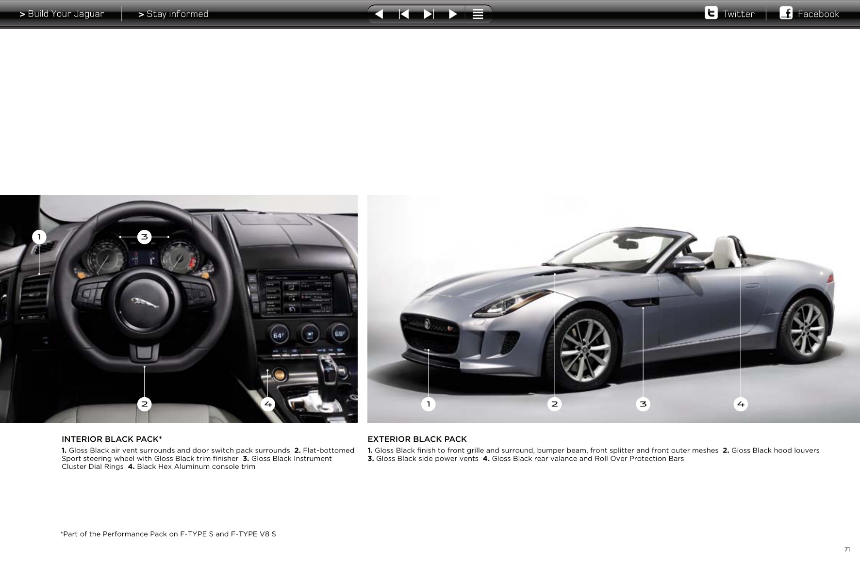 2014 Jaguar F-Type Brochure Page 35